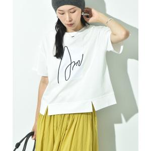 tシャツ アートロゴＴシャツ レディース