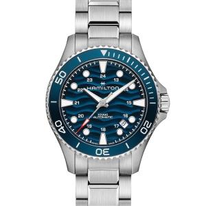腕時計 メンズ HAMILTON 「ハミルトン」 腕時計 Khaki Navy （カーキ ネイビー） Scuba 自動巻き 40MM ブルー×シルバー メンズ レディース