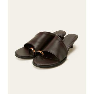サンダル ミュール LE VERNIS(ル・ベルニ)Toe ring sandals レディース