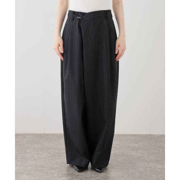 スラックス パンツ INSCRIRE/アンスクリア Wool Over Size Pants パンツ...