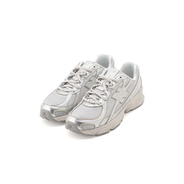 「New Balance」 ローカットスニーカー 25 シルバー レディース