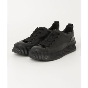 「tsumori chisato WALK」 ローカットスニーカー 23.5cm ブラック レディース