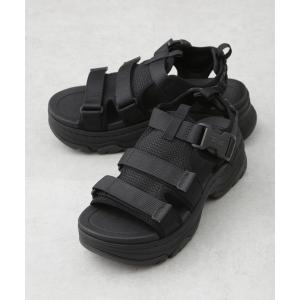 「Teva」 フラットサンダル 23 ブラック レディース