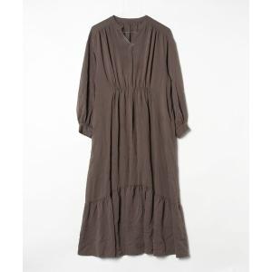 「URBAN RESEARCH DOORS」 長袖ワンピース ONE グレー レディース