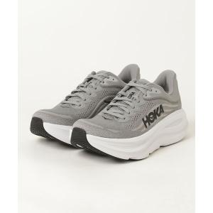 スニーカー ホカ 「HOKA 」- スニーカー 「M BONDI 9 GRAY 1162011-GCTC」 メンズ レディース