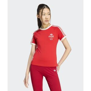 adidas（アディダス） adidas tシャツ 半袖 スネークプリント サテン