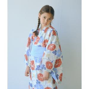 浴衣 浴衣 アサガオ / キッズ キッズ 子供 女の子