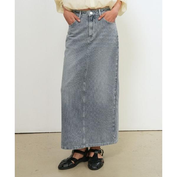デニムスカート 「GENERAL IDEA」デニムマキシスカート / DENIM MAXI SKIR...