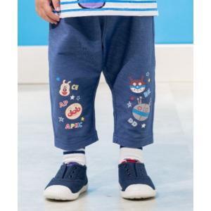 レギンス スパッツ デニムニットプリントレギンス キッズ 子供 男の子 女の子