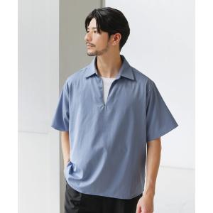 シャツ 半袖 Buyer's Select/半袖スキッパープルオーバーシャツ メンズ