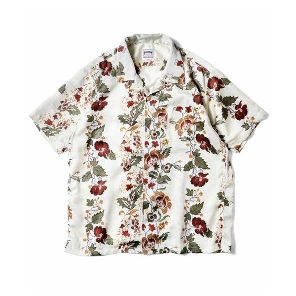 アロハシャツ スマホショルダー シャツ 半袖 HOUSTON ヒューストン BOTANICAL AL...