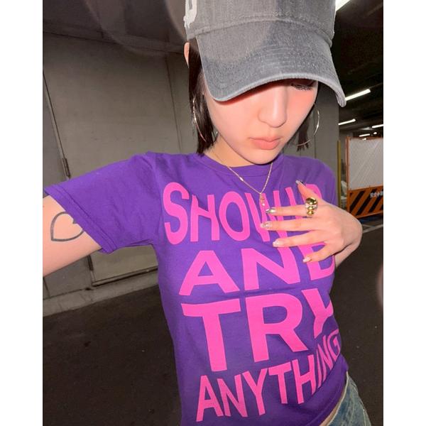 tシャツ 半袖 「追加2」SHOW UP プリントTEE レディース メンズ