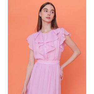 ブラウス シャツ シアースラブラッフル ブラウス「セットアップ対応商品」 レディース