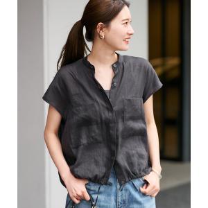 ブラウス シャツ 「一部カラーWEB限定 / 追加」キャップスリーブドロストシャツ 2 レディース