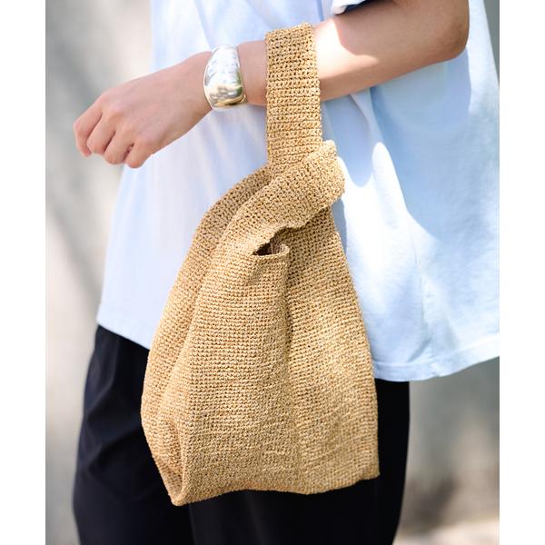 かごバッグ カゴバッグ BAGMATI /バグマティ shopping ラフィアライクバッグ