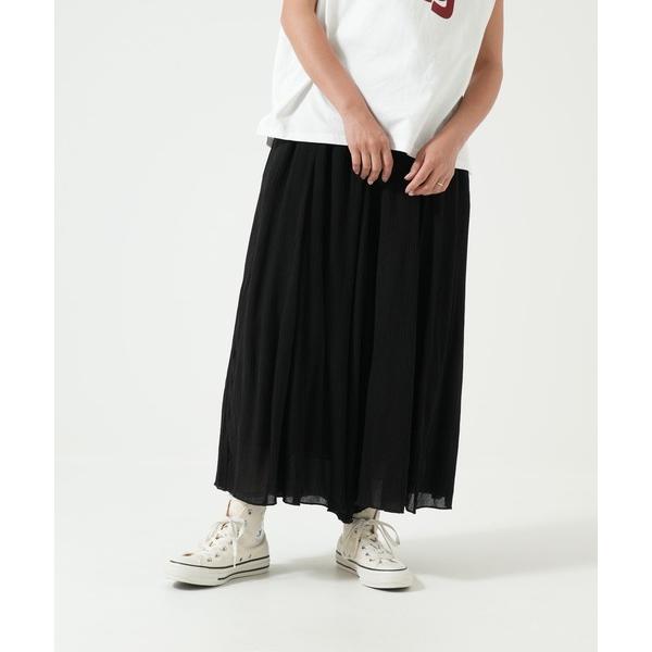 ワイドパンツ パンツ さらっと快適ワイドパンツ(裏地付き) レディース