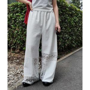 パンツ 「CITEN」レースパンツ レディース