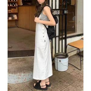 ワンピース YUGA_YGMC　　Korean-style　　Denim overall dress