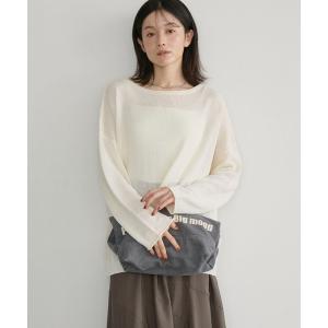ニット セーター 「26AW EC先行予約」ペーパーヤーンプルオーバー／ レディース