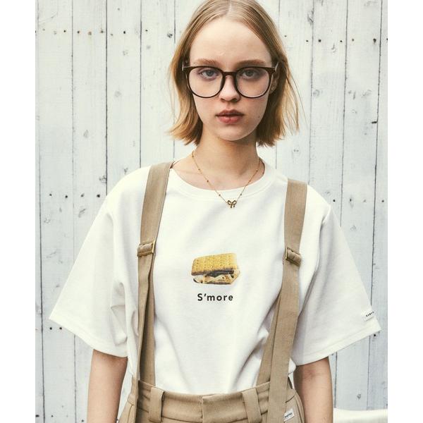 「RUBY AND YOU」 半袖Tシャツ FREE オフホワイト レディース