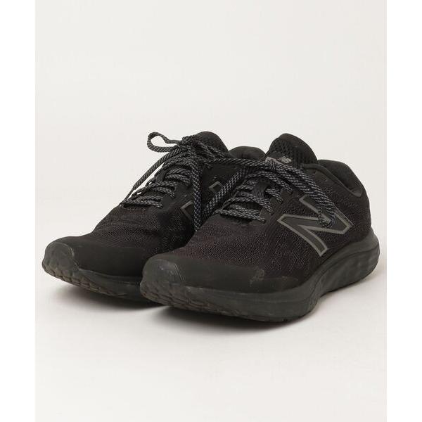 「New Balance」 ローカットスニーカー 25.5cm ブラック レディース