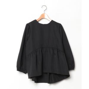 「haco!」 7分袖ブラウス LARGE ブラック レディース