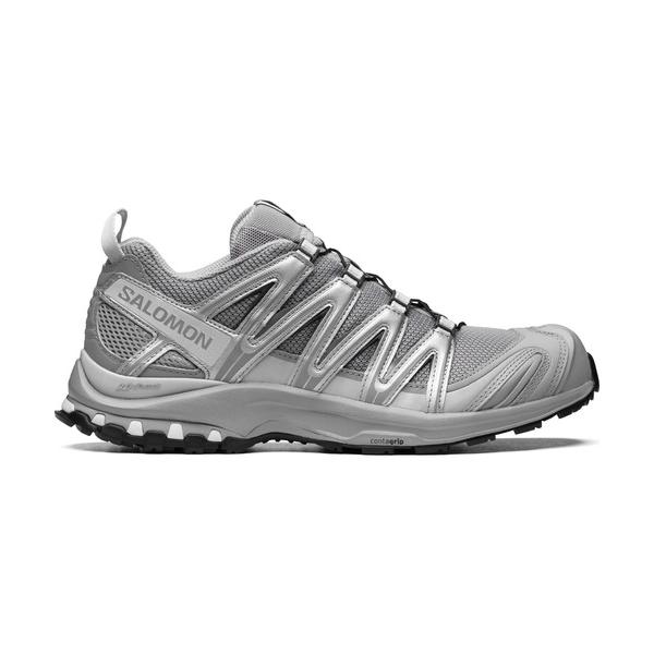 「SALOMON」 ローカットスニーカー 27 シルバー レディース