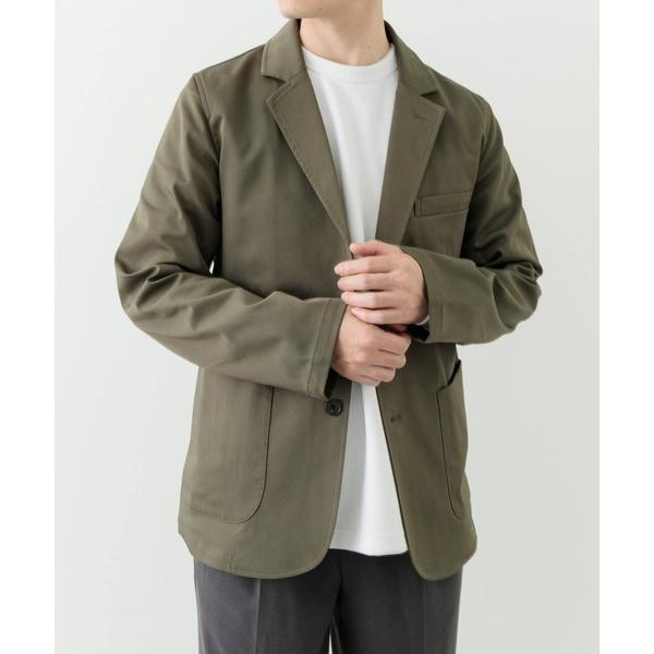 「ITEMS URBANRESEARCH」 テーラードジャケット MEDIUM カーキ メンズ