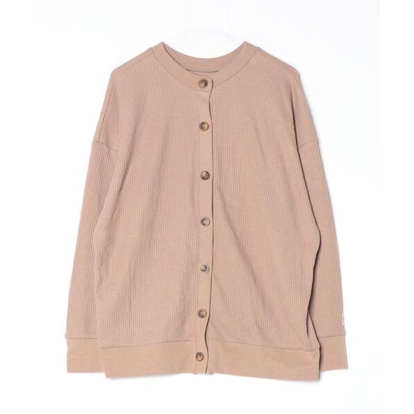 「Java」 カーディガン LARGE ベージュ レディース