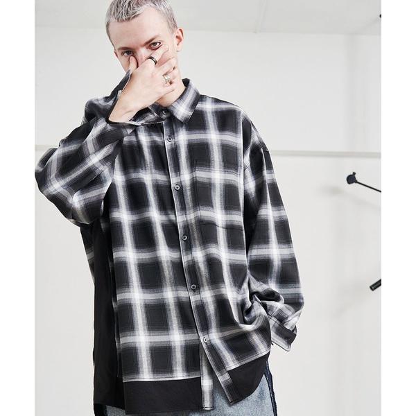 「SeeSew」 長袖シャツ M ブラック メンズ