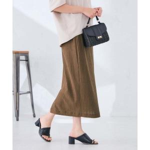 スカート ジャカードナロースカート
