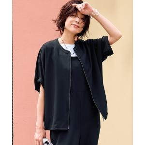 ブルゾン アウター 「夏羽織り/着る日傘」ドルマンフォルムブルゾン レディース