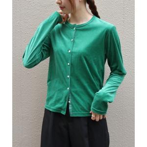 カーディガン THE SHINZONE/シンゾーン　ベロアカーディガン　VELOUR CARDIGAN　26AMSCU05 レディース