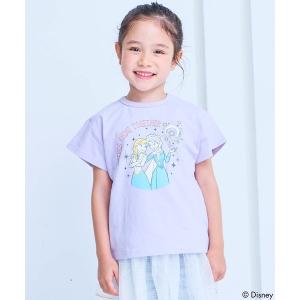 tシャツ 「別注」ディズニープリンセス プリント半袖Tシャツ キッズ 子供服 男の子 女の子