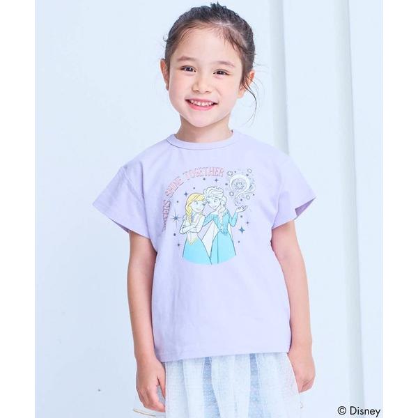 tシャツ 「別注」ディズニープリンセス プリント半袖Tシャツ キッズ 子供服 男の子 女の子