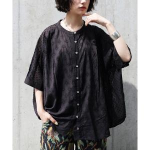 アンティカ antiqua ブラウス シャツ 半...の商品画像