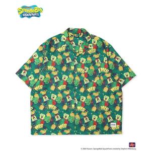 シャツ 半袖 SpongeBob x MFC STORE S/S SHIRT メンズ レディース