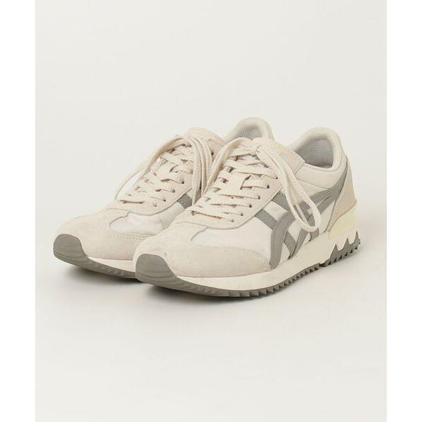 「Onitsuka Tiger」 ローカットスニーカー 24.5 アイボリー レディース