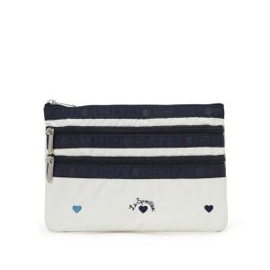 LeSportsac（レスポートサック） ポーチ 3ZIP COSMETIC ブリスドッツ