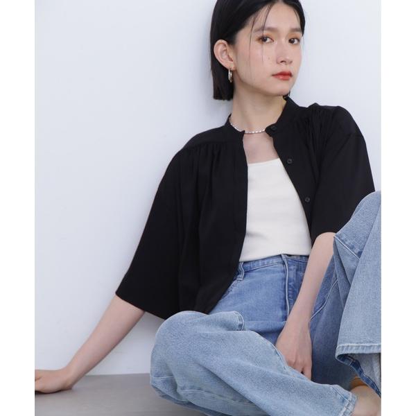「N.（N. Natural Beauty Basic）」 半袖ブラウス MEDIUM ブラック レ...