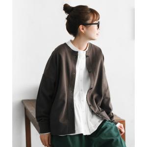 「soulberry」 カーディガン L チャコールグレー レディース