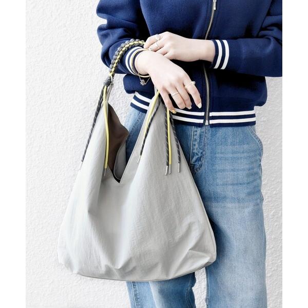 「SHIPS any」 トートバッグ ONE SIZE グレー レディース