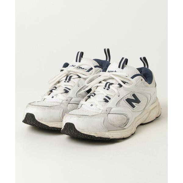 「New Balance」 ローカットスニーカー 24.0cm ホワイト レディース