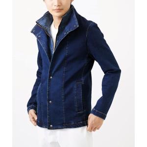 「MK MICHEL KLEIN HOMME 」 デニムジャケット MEDIUM ブルー メンズ