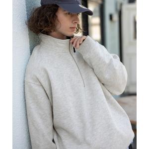 「BARK MANHATTAN」 長袖Tシャツ M アッシュグレー メンズ