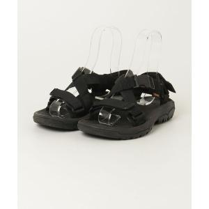 「Teva」 フラットサンダル 24cm ブラック レディース