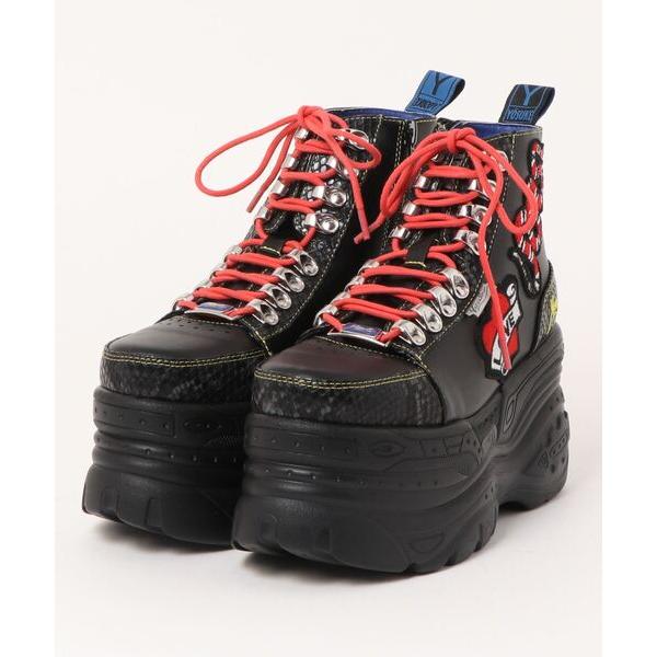 「YOSUKE」 ハイカットスニーカー 24.5cm ブラック系その他 レディース