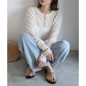 「Bonjour Sagan」 「ANDSEARCH」長袖カットソー FREE アイボリー レディース