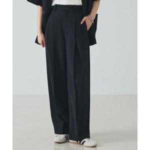 パンツ 「UVカット・速乾」エアリードライ タックパンツ レディース