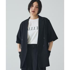 ジャケット テーラードジャケット 「UVカット・速乾」エアリードライ ダブルブレストジャケット レディース